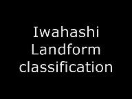 iwahashis landform classification animation